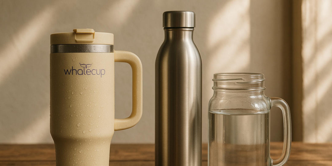 The battle of the eco-bottles: why Whalecup Hydro Flow 2.0 beats bottles and jars
