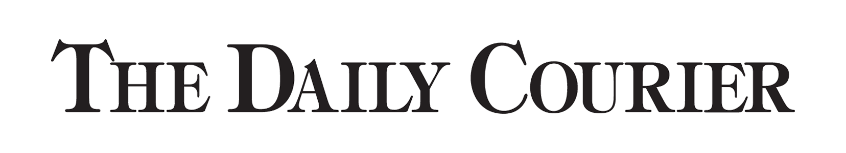 Logo of The Daily Courier newspaper, featured in press media coverage
