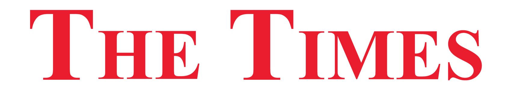 The Times logo showcasing Whalecup media recognition